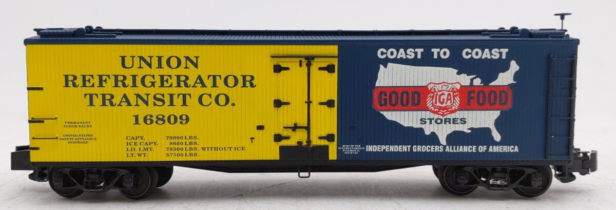 S-Helper Service 00526 S Gauge Refrigerator Transit Co. Reefer Car #16809 LN/Box