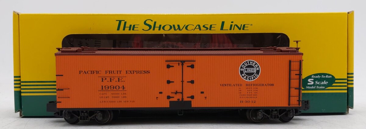 S-Helper Service 00567 S Gauge Pacific Fruit Express Reefer Car #19904 LN/Box