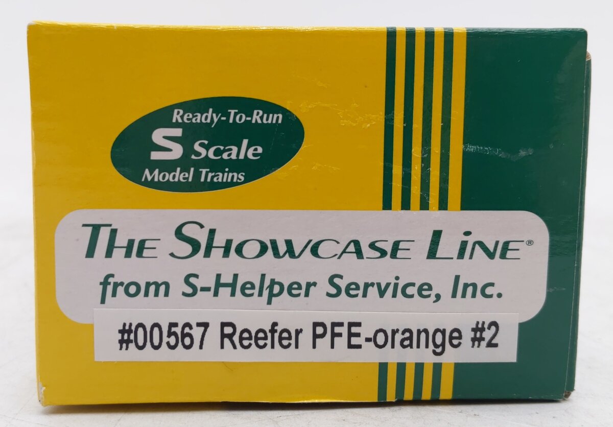 S-Helper Service 00567 S Gauge Pacific Fruit Express Reefer Car #19904 LN/Box
