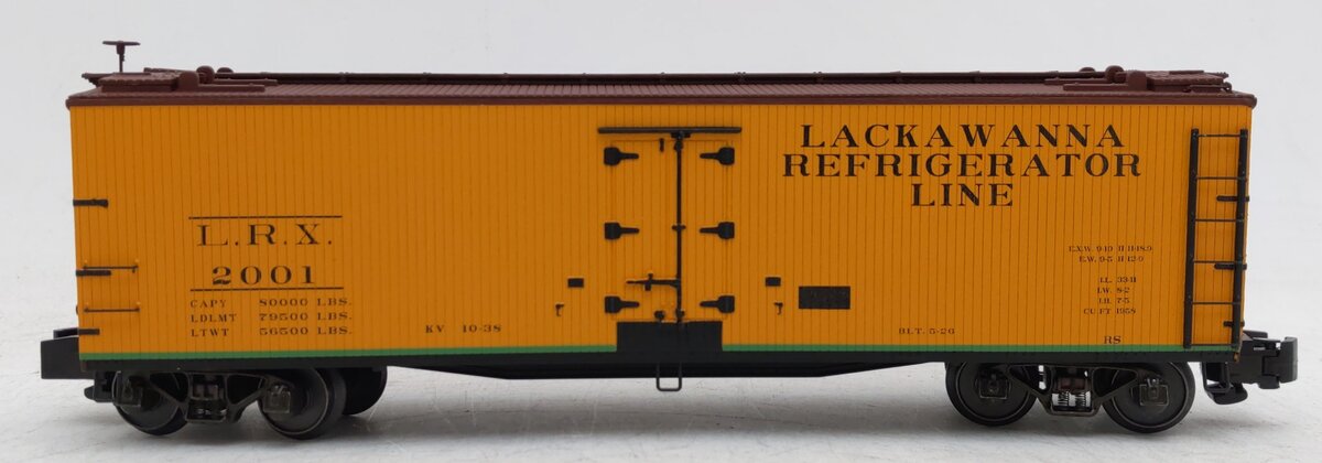 S-Helper 00568 S Gauge Lackawanna LRX Reefer #2001 LN/Box