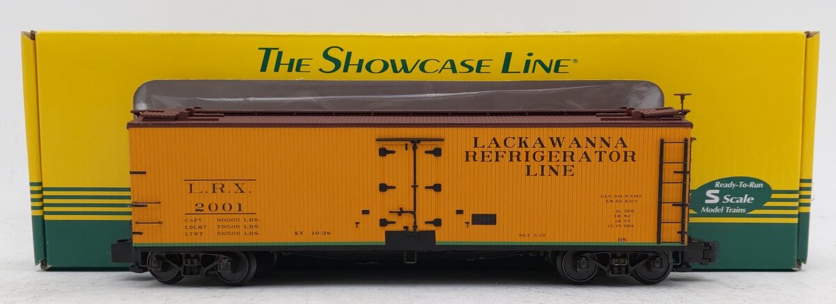 S-Helper 00568 S Gauge Lackawanna LRX Reefer #2001 LN/Box