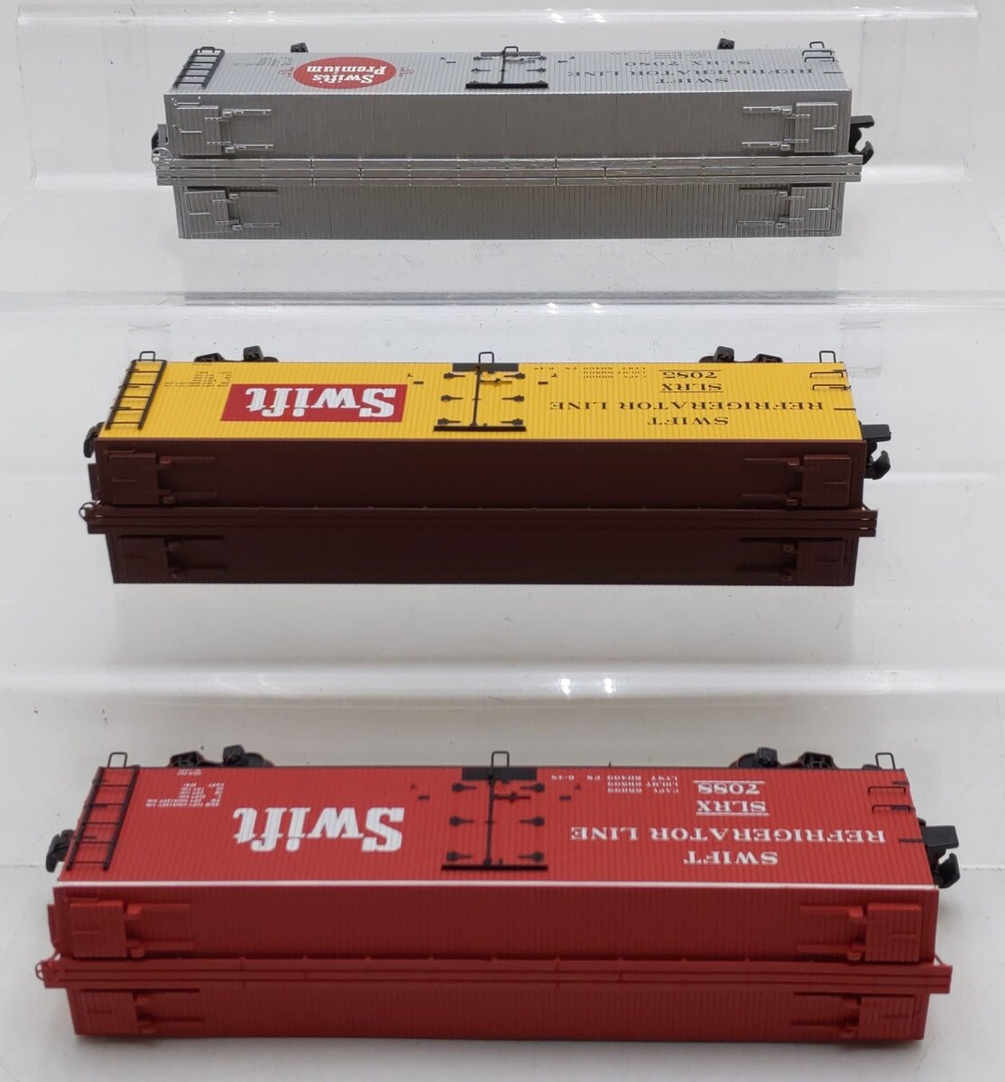 S-Helper Service 00804 S SRLX Swift #7080 #7088 #7085 Reefer Cars (Set of 3) EX/Box