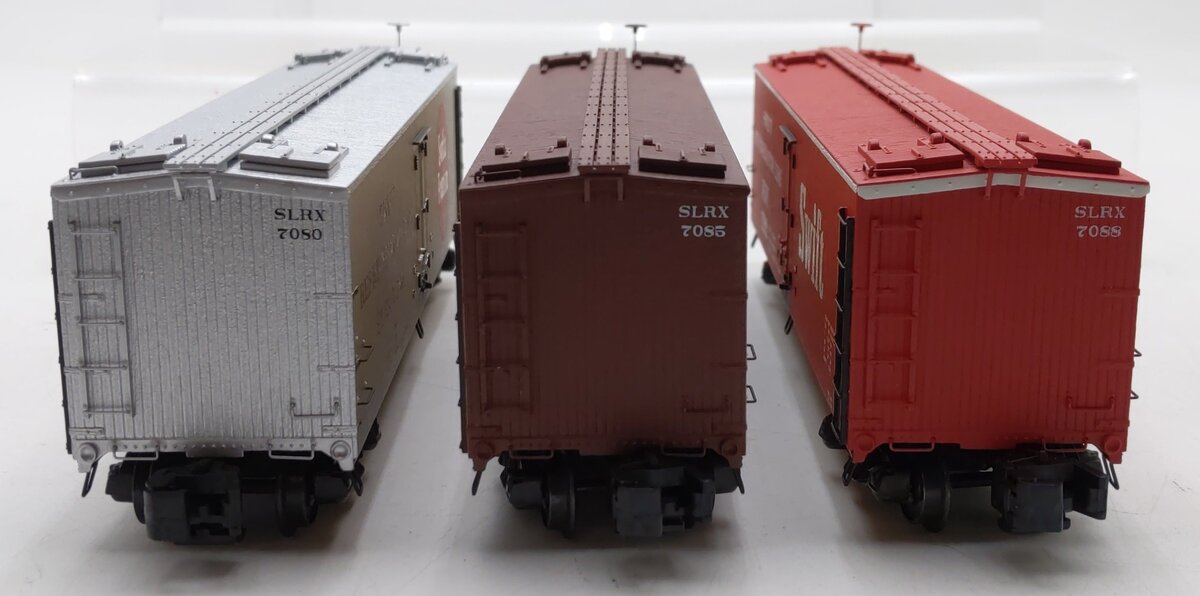 S-Helper Service 00804 S SRLX Swift #7080 #7088 #7085 Reefer Cars (Set of 3) EX/Box