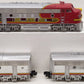 S-Helper 00900 S Gauge ATSF F7ABA AC/DC Diesel Locomotive Set #37/37C EX/Box