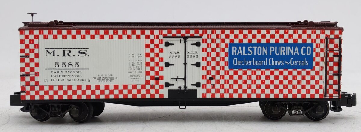 S-Helper 00572 S Gauge M.R.S Purina Reefer Car #5585 EX/Box
