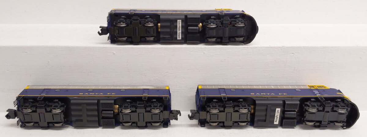 S-Helper 00901 S Gauge AT&SF F7 ABA AC/DC Diesel Locomotives #206 EX/Box