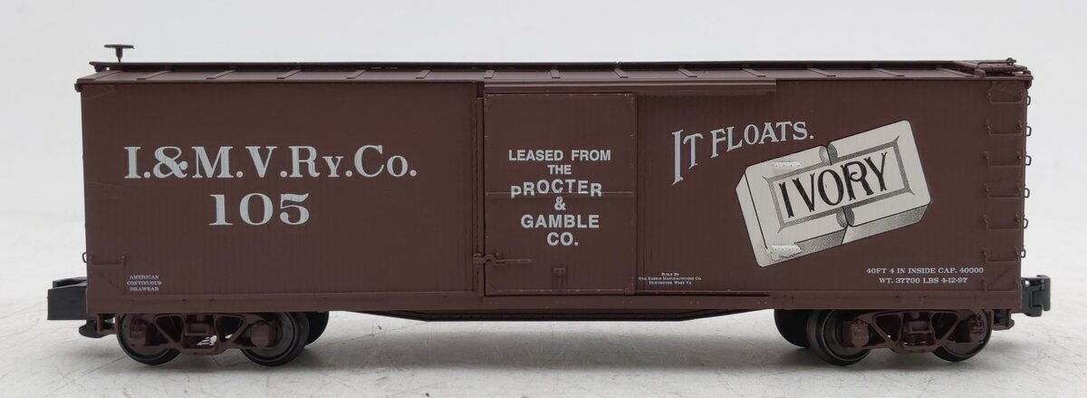 S-Helper Service 01570 Ivory & Mahoning Valley Railway Box Car #105 LN/Box