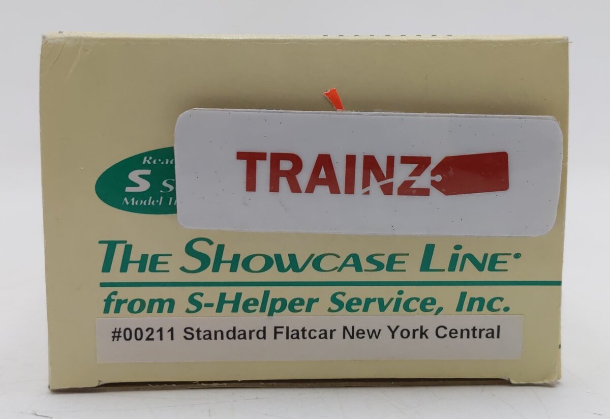 S-Helper 00211 S Gauge New York Central Standard Flatcar #499701 LN/Box