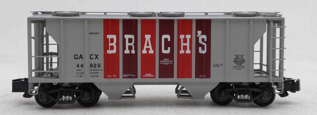 S-Helper 00970 S Scale GACX Brach's 2-Bay Hopper #44826 LN/Box