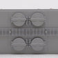 S-Helper 00971 S Scale GACX Brach's 2-Bay Hopper #44827 LN/Box