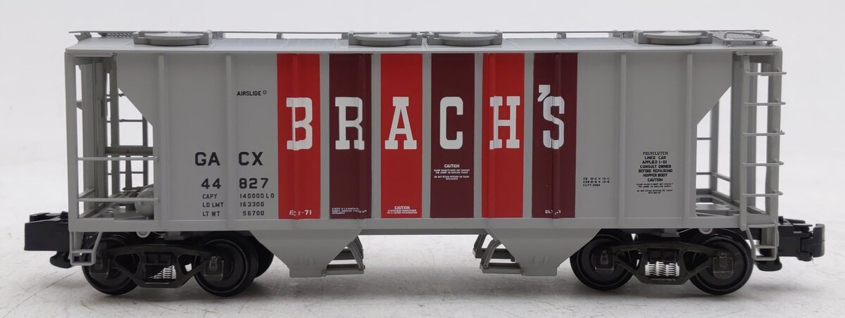 S-Helper 00971 S Scale GACX Brach's 2-Bay Hopper #44827 LN/Box