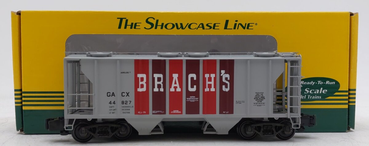 S-Helper 00971 S Scale GACX Brach's 2-Bay Hopper #44827 LN/Box