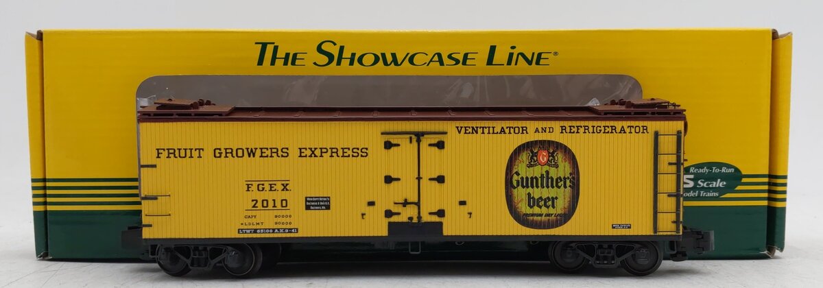 S-Helper 02067 S Gauge FGEX BAAFC Gunther Beer Boxcar #2010 LN/Box