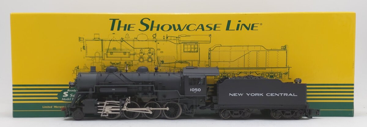 S-Helper Service 01062 S Gauge NYC 2-8-0 AC/DC Steam Locomotive And Tender #1050 EX/Box