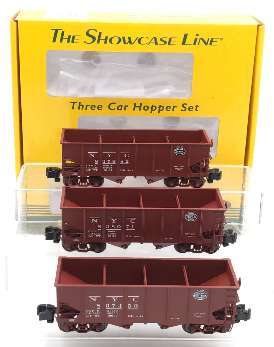 S-Helper 01190 S Scale NYC Red Hopper Car Set A EX/Box