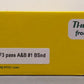 S-Helper 00372B S Gauge New York Central F3 Pass A&B Diesel Locomotives EX/Box