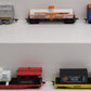 Model Power 800337 HO Scale Santa Fe Diesel Locomotive Freight Set EX/Box