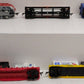 Model Power 800337 HO Scale Santa Fe Diesel Locomotive Freight Set EX/Box