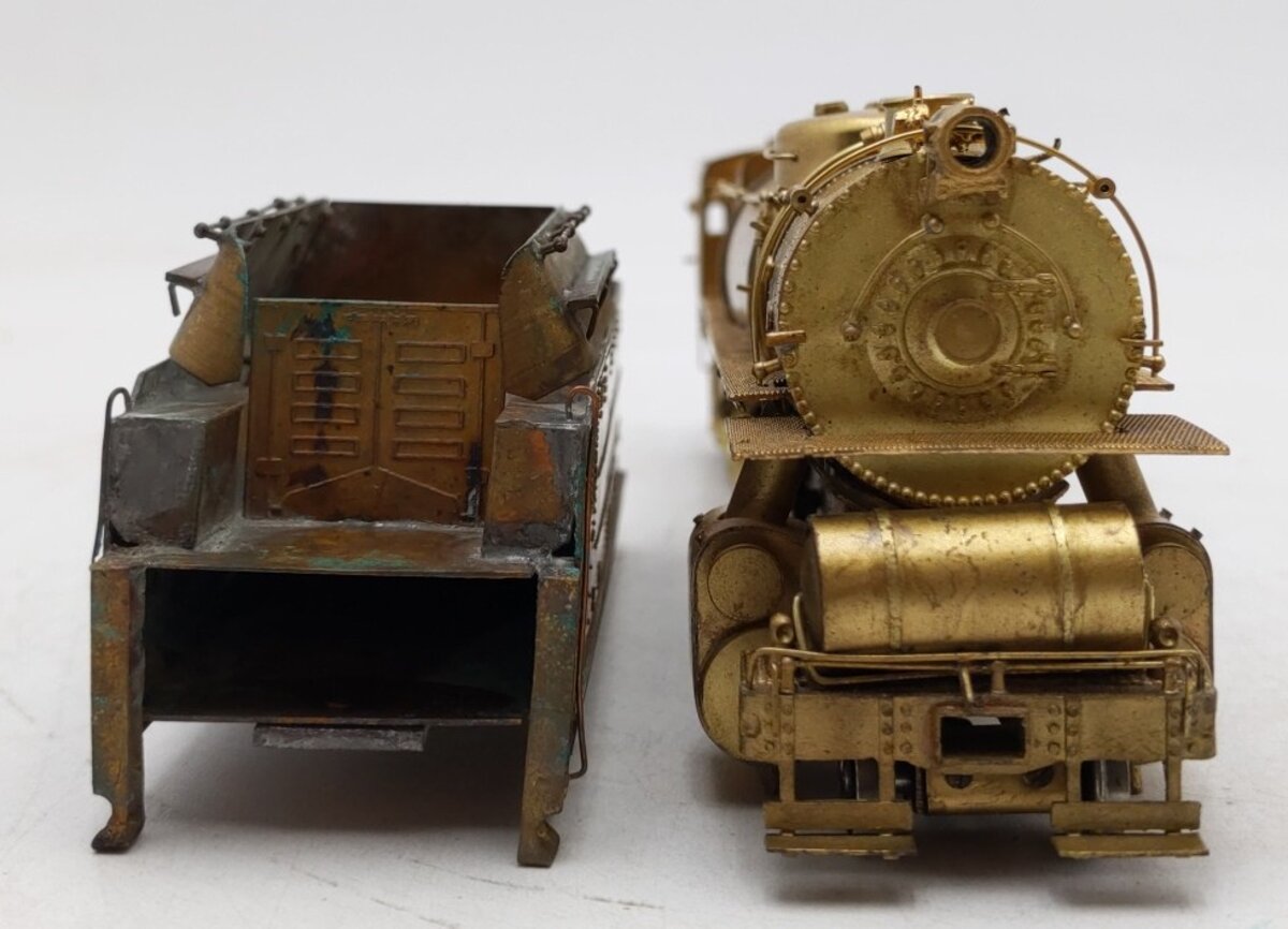 Samhongsa SH-109 HO Brass PRR 2-10-2 Class N1S Steam Locomotive & Tender/Box