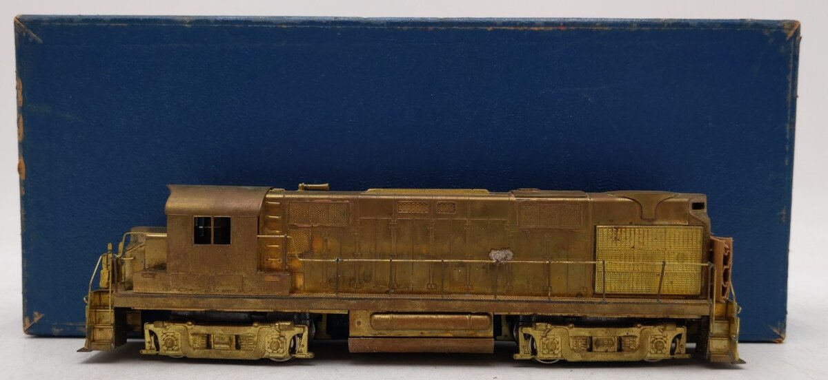 Alco Models D-101 HO Scale BRASS PRR DL-640 Diesel Locomotive - Unpainted VG/Box