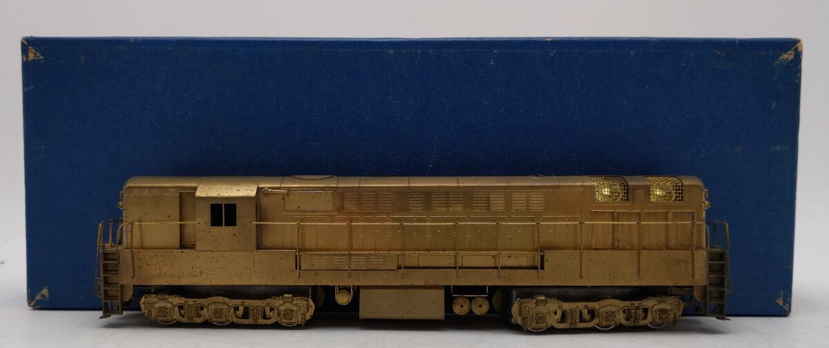 Red Ball H24-66 BRASS HO Fairbanks-Morse B-46 Trainmaster Diesel Locomotive VG/Box