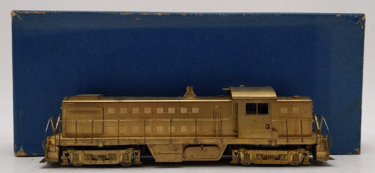 Alco Models D-106 HO Scale BRASS Alco RS-1 Diesel Locomotive - Unpainted VG/Box