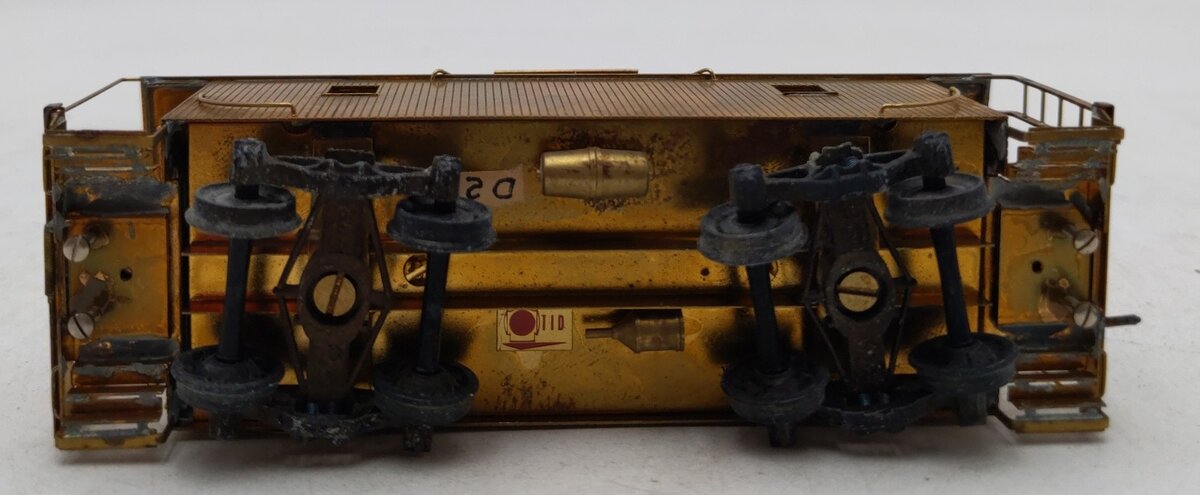 Trains Inc. HO Scale BRASS PRR Wood Caboose EX/Box