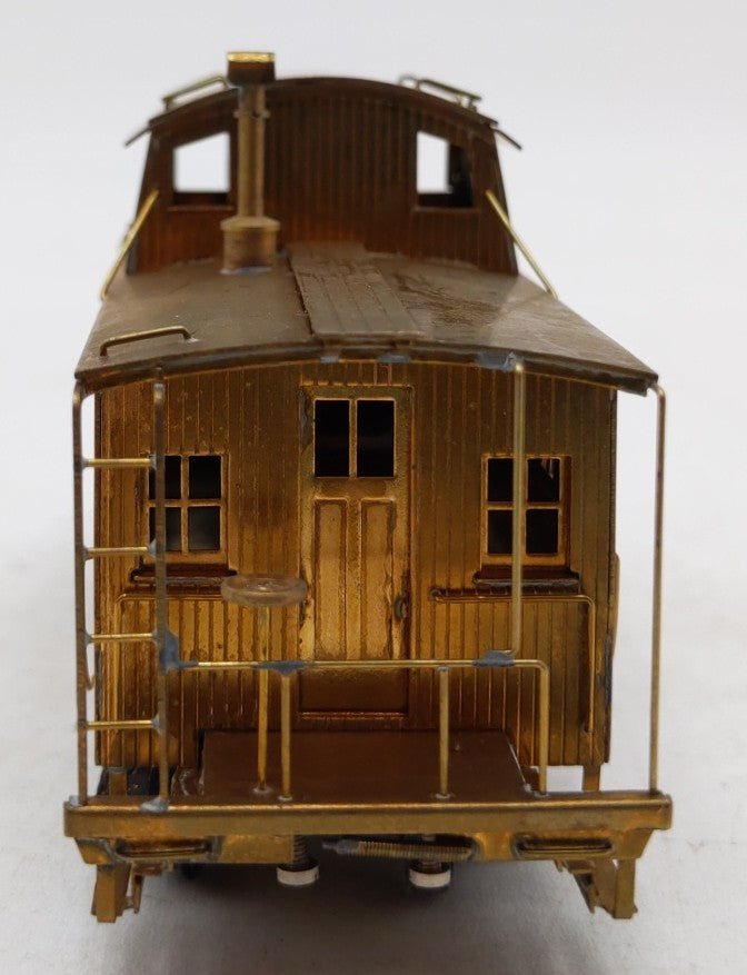 Trains Inc. HO Scale BRASS PRR Wood Caboose EX/Box