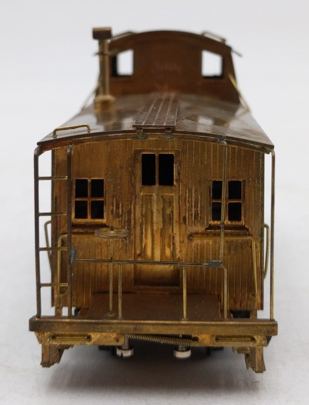 Trains Inc. HO Scale BRASS Pennsylvania Railroad Wood Caboose EX/Box