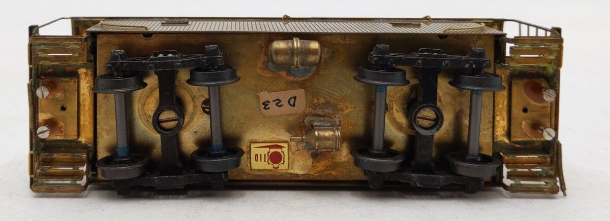 Trains Inc. HO Scale BRASS Pennsylvania Railroad Wood Caboose EX/Box