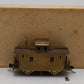Trains, Inc. 04 HO Brass PRR 4 Wheel Caboose - unpainted EX/Box