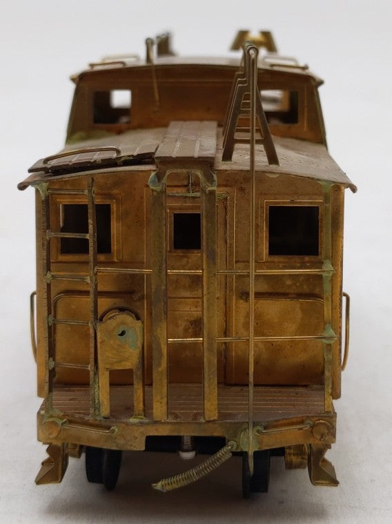 Alco Models X-102 HO Brass PRR N-5b Caboose - unpainted EX/Box