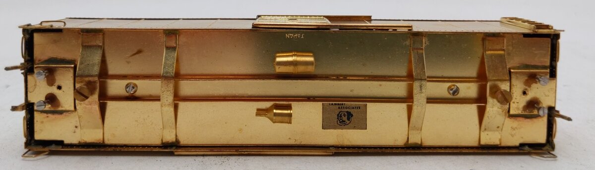 Lambert HO BRASS New York City Boxcar - unpainted EX/Box