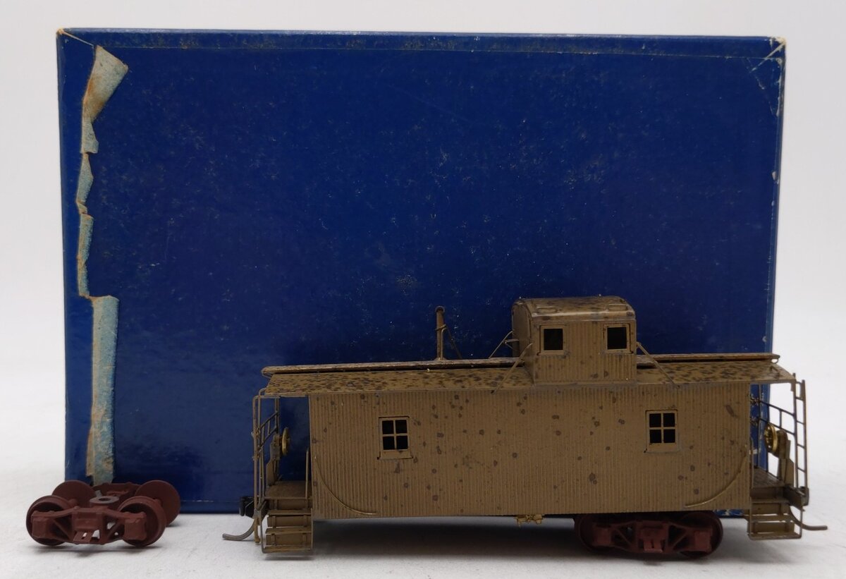 Alco Models X-124 HO Brass Pennsylvania N6-A Cabin Car VG/Box