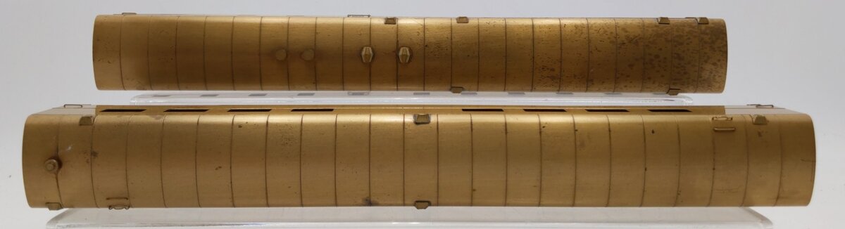 S. Soho & Co. 1204 HO Brass Pennsylvania RR Two Unit Diner Set EX/Box