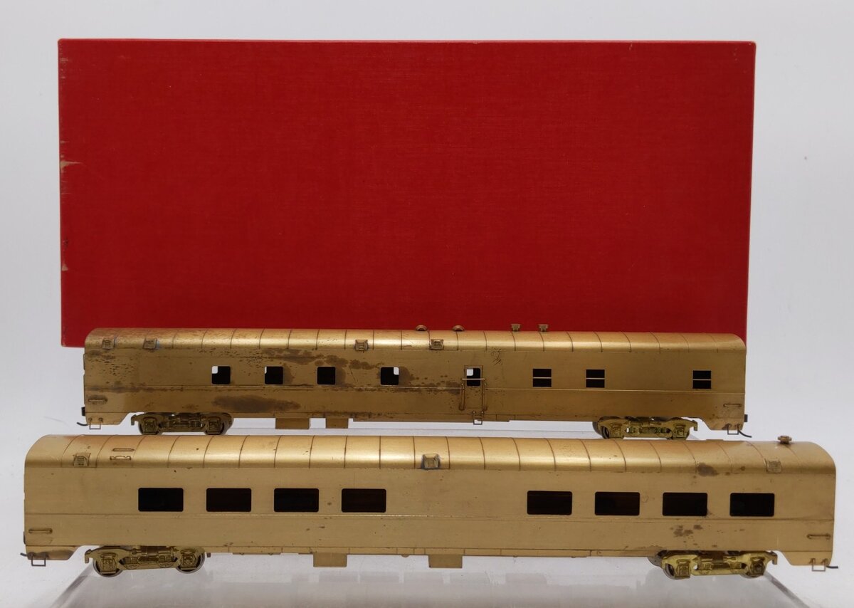 S. Soho & Co. 1204 HO Brass Pennsylvania RR Two Unit Diner Set EX/Box