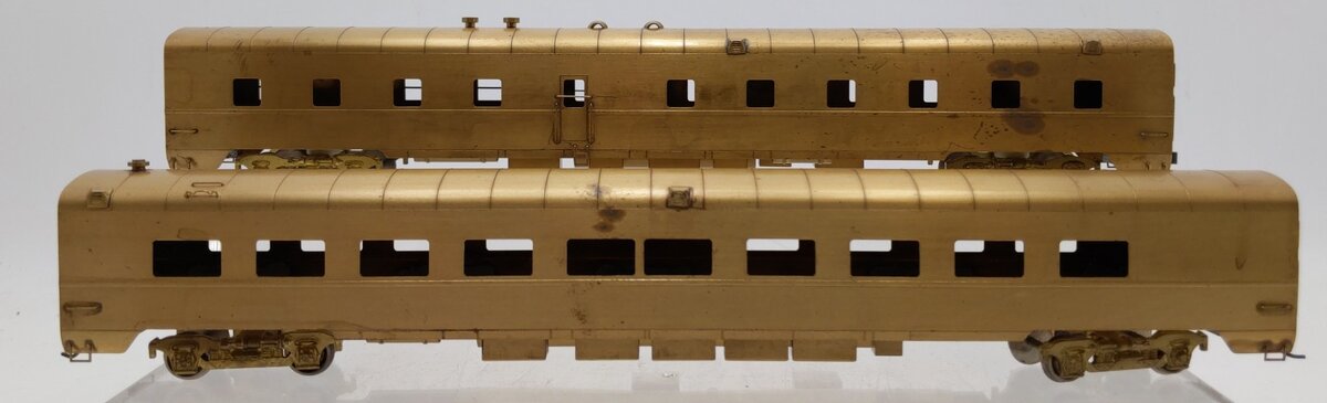 S. Soho & Co. 1204 HO Brass Pennsylvania RR Two Unit Diner Set EX/Box