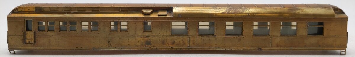 E. Suydam & Co RR-3 BRASS HO Scale Passenger Dining Car Kit EX/Box