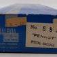 Balboa 550 HO BRASS Pennsylvania Postal Baggage Passenger Car EX/Box