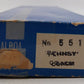 Balboa 551 HO BRASS Pennsylvania Coach Passenger Car EX/Box