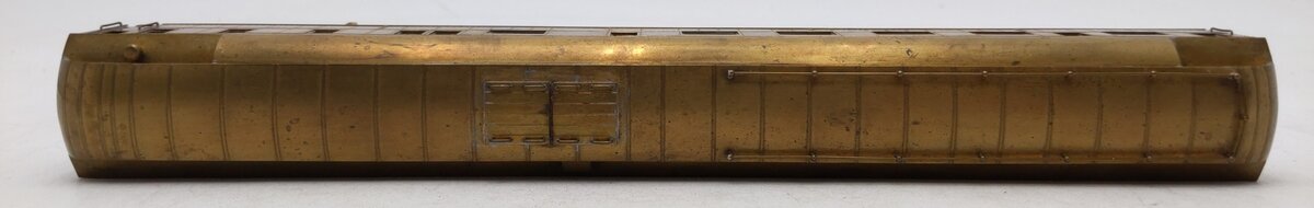 Suydam RR-9 HO Brass Santa Fe 1360 Class 80' Lounge-Dorm Car-Assembled EX