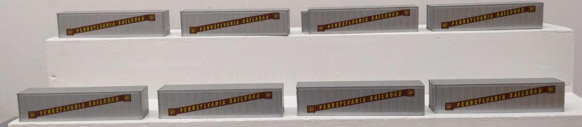 Pennsylvania Railroad S Scale Containers [8] EX