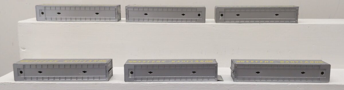 Western Maryland S Scale Containers [6] EX