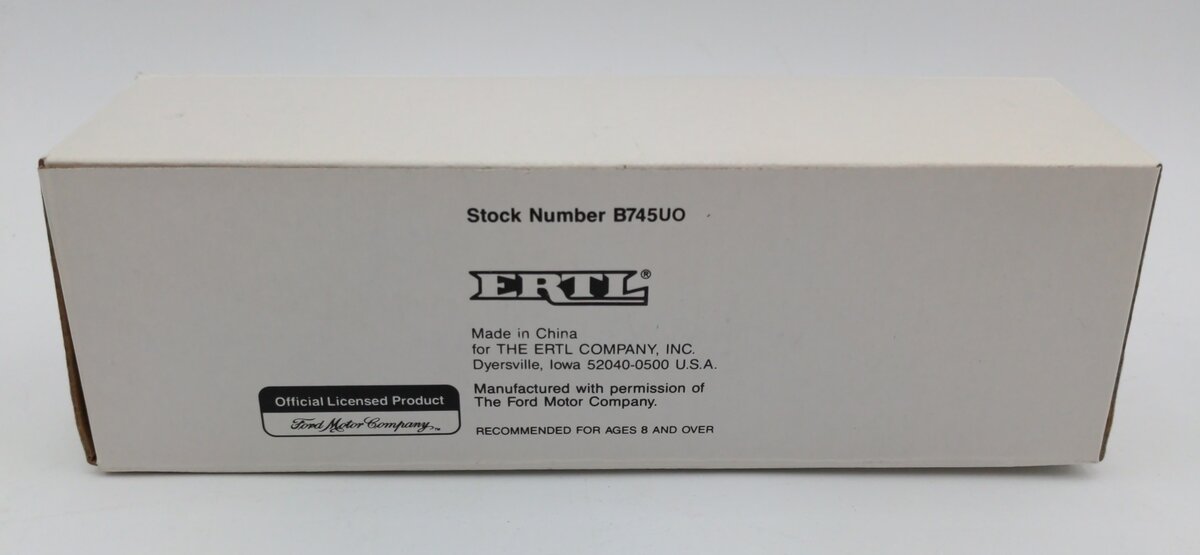 Ertl B745UO 1:50 Pennsylvania 1937 Ford Tractor & Trailer Delivery Truck # 94 EX/Box