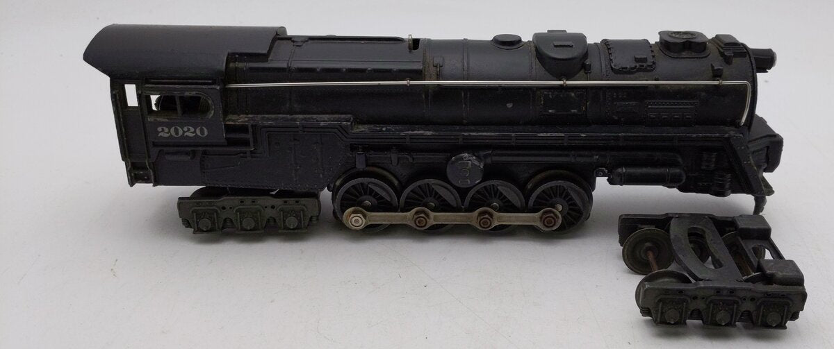 Lionel 2020 Vintage O 6-8-6 Die-Cast Steam Turbine Loco '46 Smoke Bulb VG