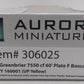 Aurora Miniatures 306025 HO Union Pacific 7550 cf 60' Plate f Boxcar #160001 NIB