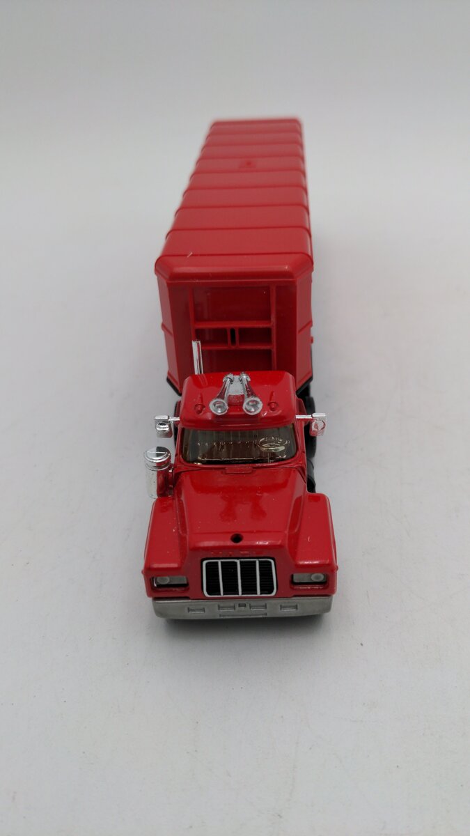 Solido 3511 1:43 Scale Toner-Gam III Mack R600 Pompiers FDNY Fire Truck Die Cast EX/Box