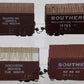 Roundhouse HO Scale Southern Railway Assorted Boxcars [4] VG