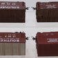 Roundhouse HO Scale Southern Railway Assorted Boxcars [4] VG