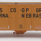 Walthers 932-41213 HO Scale EEC Evans 4780 3-Bay Covered Hopper Car #60102 EX/Box